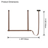 WOMO Leather Linear Chandelier-WM2912 thumbnail