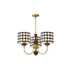 WOMO Polka Shaded Chandelier-WM2913 thumbnail