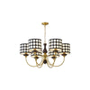 WOMO Polka Shaded Chandelier-WM2913 thumbnail
