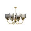WOMO Polka Shaded Chandelier-WM2913 thumbnail