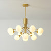 WOMO Frosted Glass Globe Chandelier-WM2915 thumbnail