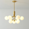WOMO Frosted Glass Globe Chandelier-WM2915 thumbnail