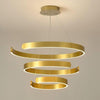 WOMO Gold Tiered Ring Chandelier-WM2916 thumbnail