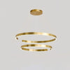WOMO Gold Tiered Ring Chandelier-WM2916 thumbnail