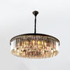 WOMO Smoked Crystal Round Chandelier-WM2919 thumbnail
