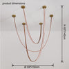 WOMO Leather Led Chandelier-WM2941 thumbnail