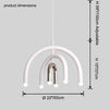 WOMO Rainbow Arc Chandelier-WM2944 thumbnail