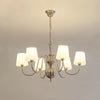 WOMO Glass Shaded Arm Chandelier-WM2946 thumbnail