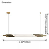 WOMO Tube Linear Chandelier-WM2948 thumbnail
