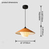 WOMO Leather Cone Pendant Light-WM2952 thumbnail