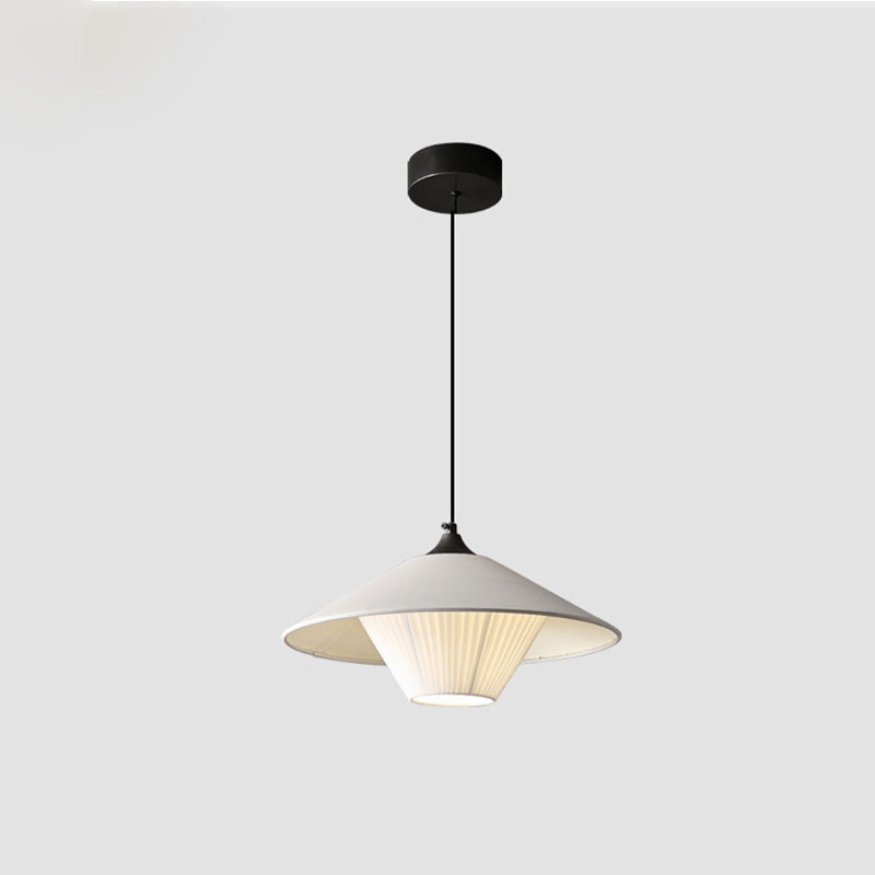 WOMO Leather Cone Pendant Light-WM2952