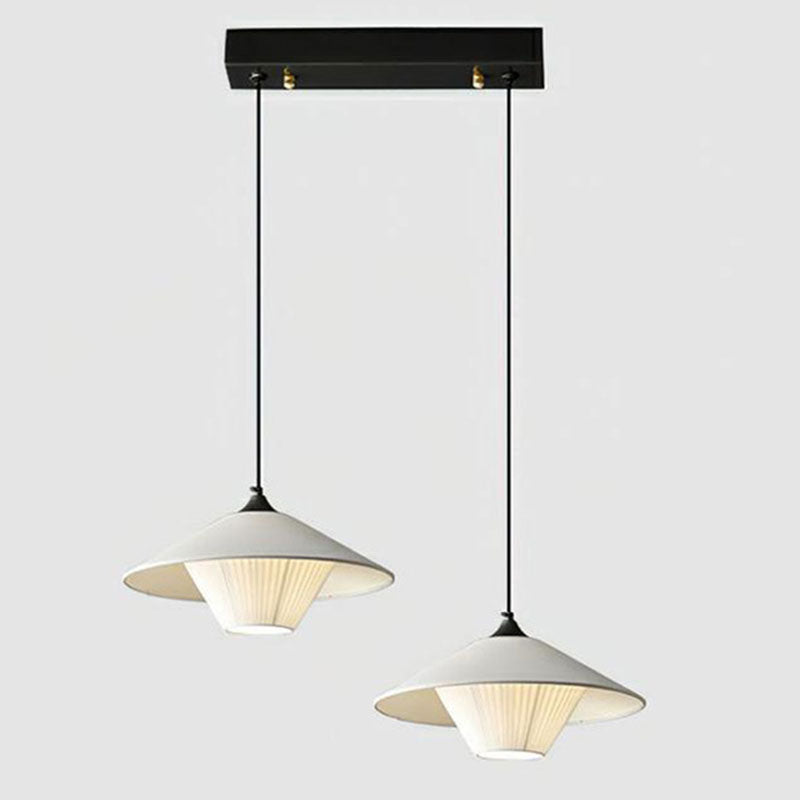 WOMO Leather Cone Pendant Light-WM2952