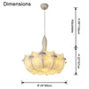 WOMO Large Silk Chandelier-WM2955 thumbnail