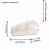 WOMO Rectangular Fabric Chandelier-WM2957 thumbnail