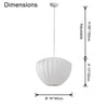 WOMO Apple Silk Pendant Light-WM2960 thumbnail
