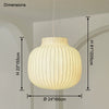 WOMO Urn Silk Pendant Light-WM2969 thumbnail