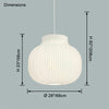 WOMO Urn Silk Pendant Light-WM2969 thumbnail