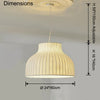 WOMO Bell Silk Pendant Light-WM2971 thumbnail
