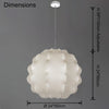 WOMO Starfruit Silk Pendant Light-WM2976 thumbnail