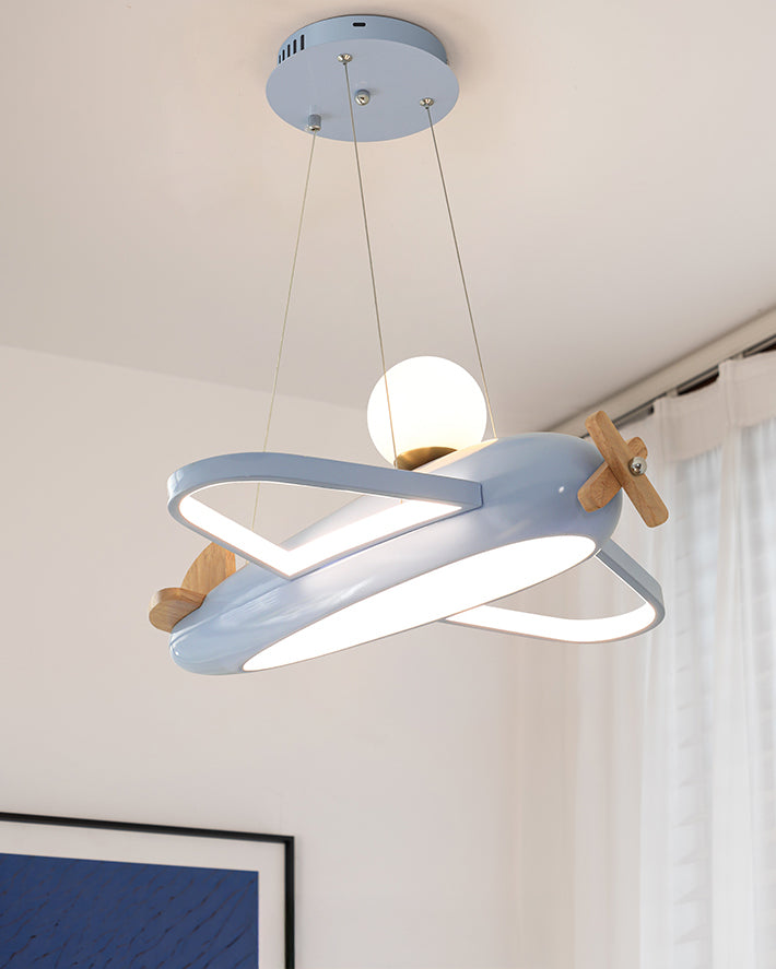 WOMO Children Airplane Pendant Light-WM2981