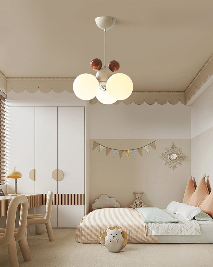 WOMO Glass Globe Pendant Light-WM2982
