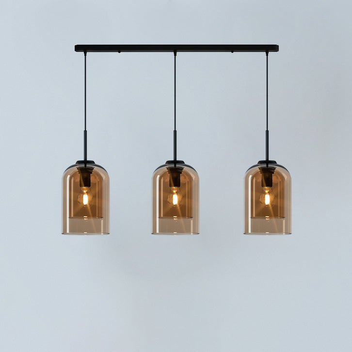 WOMO Dome Blown Glass Pendant Light-WM2999