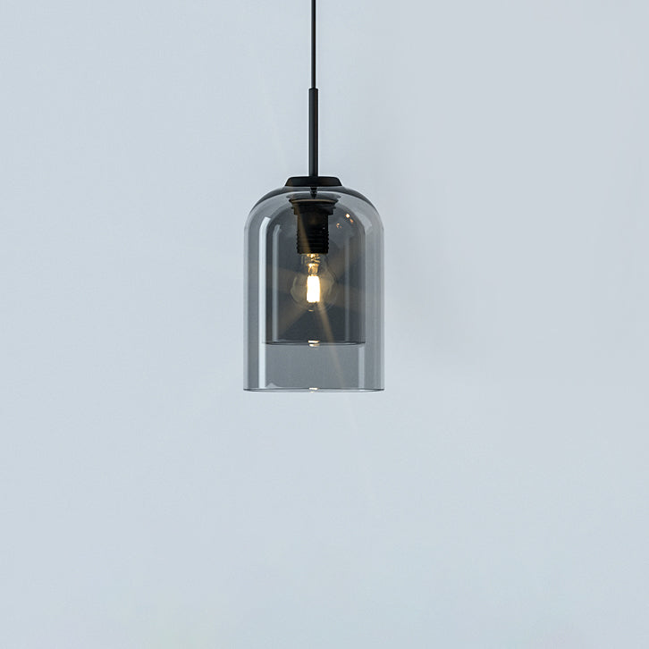 WOMO Dome Blown Glass Pendant Light-WM2999