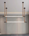 WOMO Leather Linear Pendant Light-WM2550 thumbnail