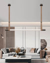 WOMO Leather Linear Pendant Light-WM2550 thumbnail