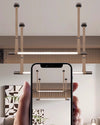 WOMO Leather Linear Pendant Light-WM2550 thumbnail