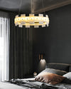 WOMO Tiered Alabaster Chandelier-WM2830 thumbnail