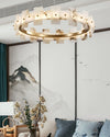 WOMO Tiered Alabaster Chandelier-WM2830 thumbnail