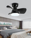 WOMO Small Flush Mount Ceiling Fan Lamp-WM5114 thumbnail