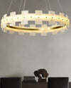 WOMO Tiered Alabaster Chandelier-WM2830 thumbnail