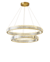 WOMO 2 Tier Circular Crystal Chandelier-WM2192 thumbnail