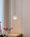 WOMO Frosted Glass Globe Pendant Light-WM2616 thumbnail