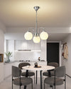 WOMO Glass Globe Arm Chandelier-WM2718 thumbnail