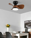 WOMO Small Flush Mount Ceiling Fan Lamp-WM5114 thumbnail