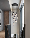 WOMO Cascading Alabaster Staircase Chandelier-WM2862 thumbnail