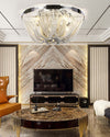 WOMO Bowl Fringe Flush Mount Ceiling Light-WM1137 thumbnail