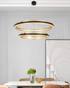 WOMO Tiered Circular Led Chandelier-WM2119b thumbnail