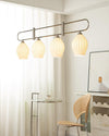 WOMO Ceramic Bud Linear Chandelier-WM2121b thumbnail