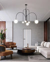 WOMO Glass Globe Arm Chandelier-WM2522 thumbnail