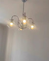 WOMO Clear Glass Globe Arm Chandelier-WM2719 thumbnail