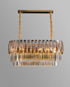 WOMO Tiered Linear Crystal Chandelier-WM2543 thumbnail