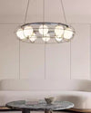 WOMO Frosted Glass Ball Round Chandelier-WM2791 thumbnail