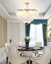 WOMO Tiered Textured Glass Cloud Chandelier-WM2005 thumbnail