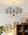 WOMO Polka Shaded Chandelier-WM2913 thumbnail