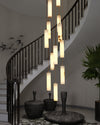 WOMO Cascading Cylinder Alabaster Chandelier-WM2827 thumbnail