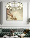 WOMO Frosted Glass Ball Round Chandelier-WM2791 thumbnail